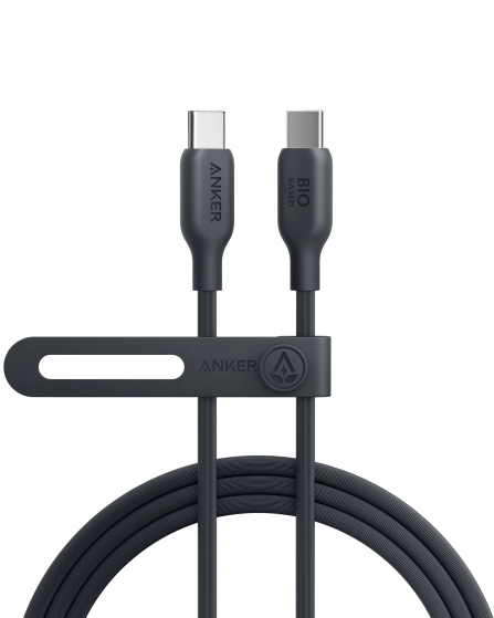 Anker 544 USB-C to USB-C Cable (Bio-Based 6ft) (140W) Black