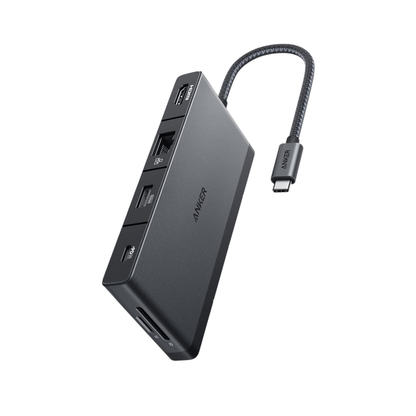 Anker 552 USB-C Hub (9-in-1, 4K HDMI) Black