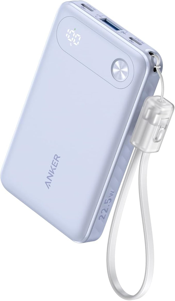 Anker Power Bank (10,000mAh, 22.5W) Violet