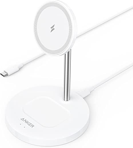 Anker PowerWave Magnetic 2-in-1 Stand   White