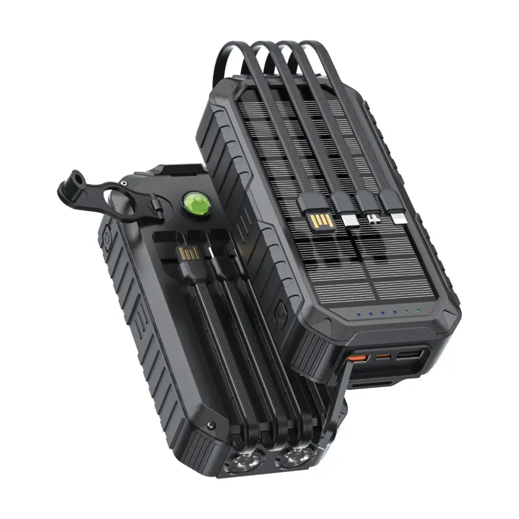 Green Lion Solar Mate Power Bank 20000mAh Black