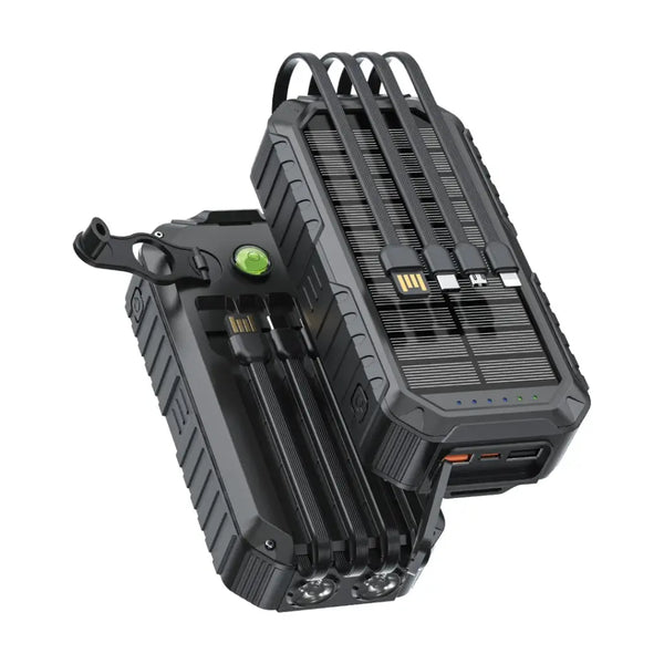 Green Lion Solar Mate Power Bank 20000mAh Black