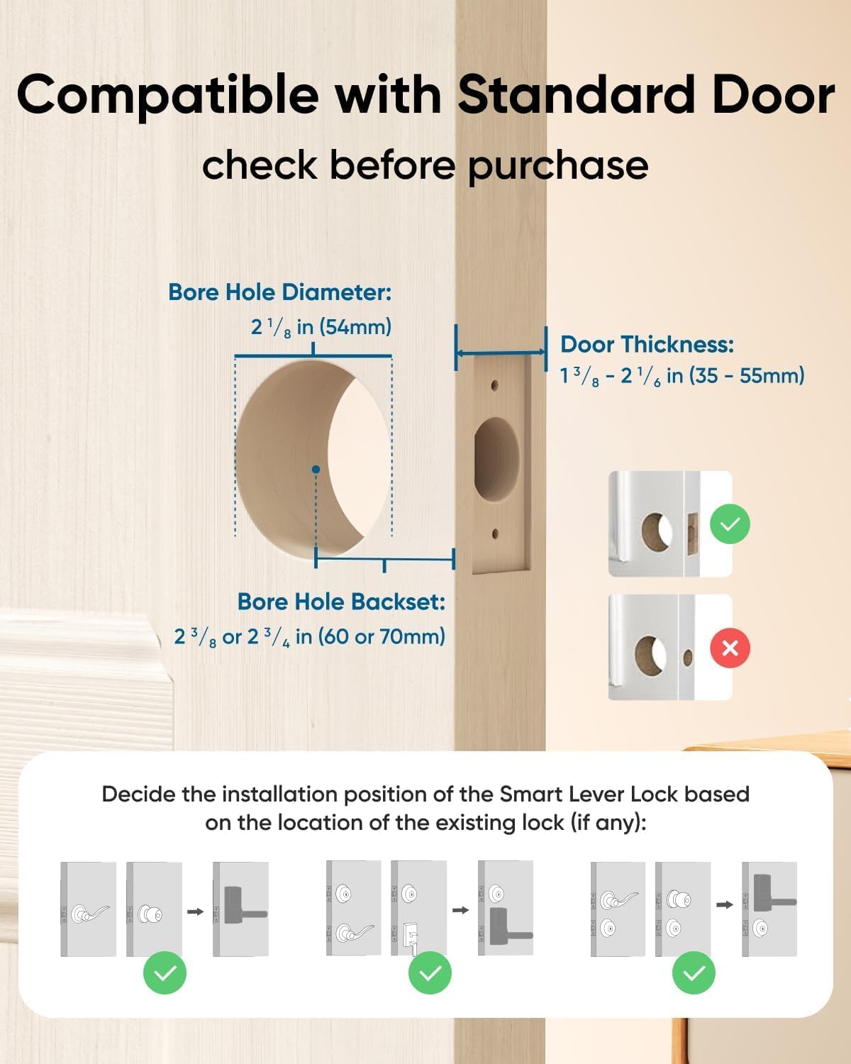 Anker Eufy Security Smart Lock C33-with Handle Anker Eufy Security Smart Lock C33-with Handle