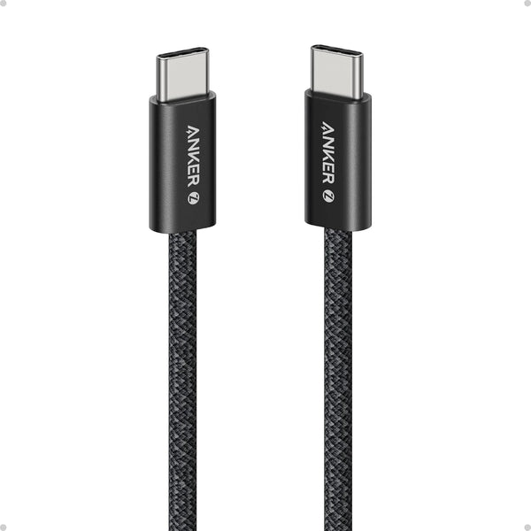 Anker Zolo USB C to USB C Cable, Braided and Dirt-Free Type-C Fast Charging Cable, Slim Connector, for iPhone 17 Series, MacBook (240W)