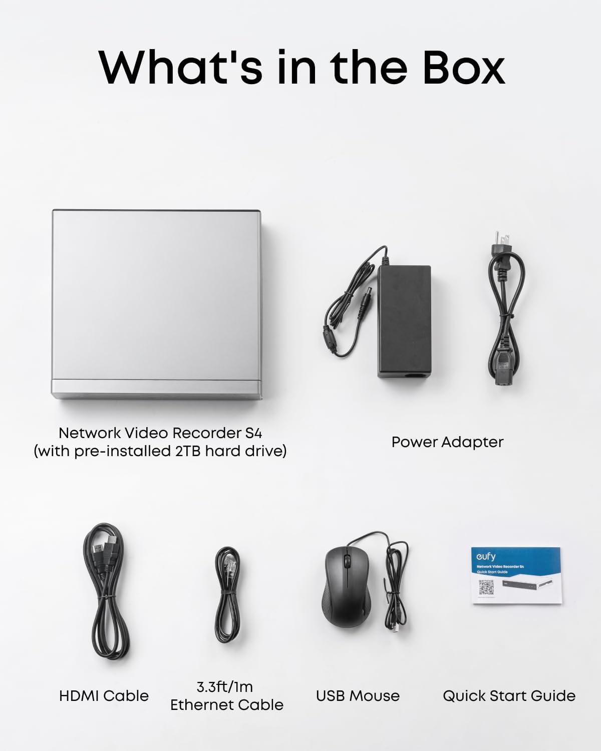 eufy Network Video Recorder S4 for Home Security Cameras eufy Network Video Recorder S4 for Home Security Cameras