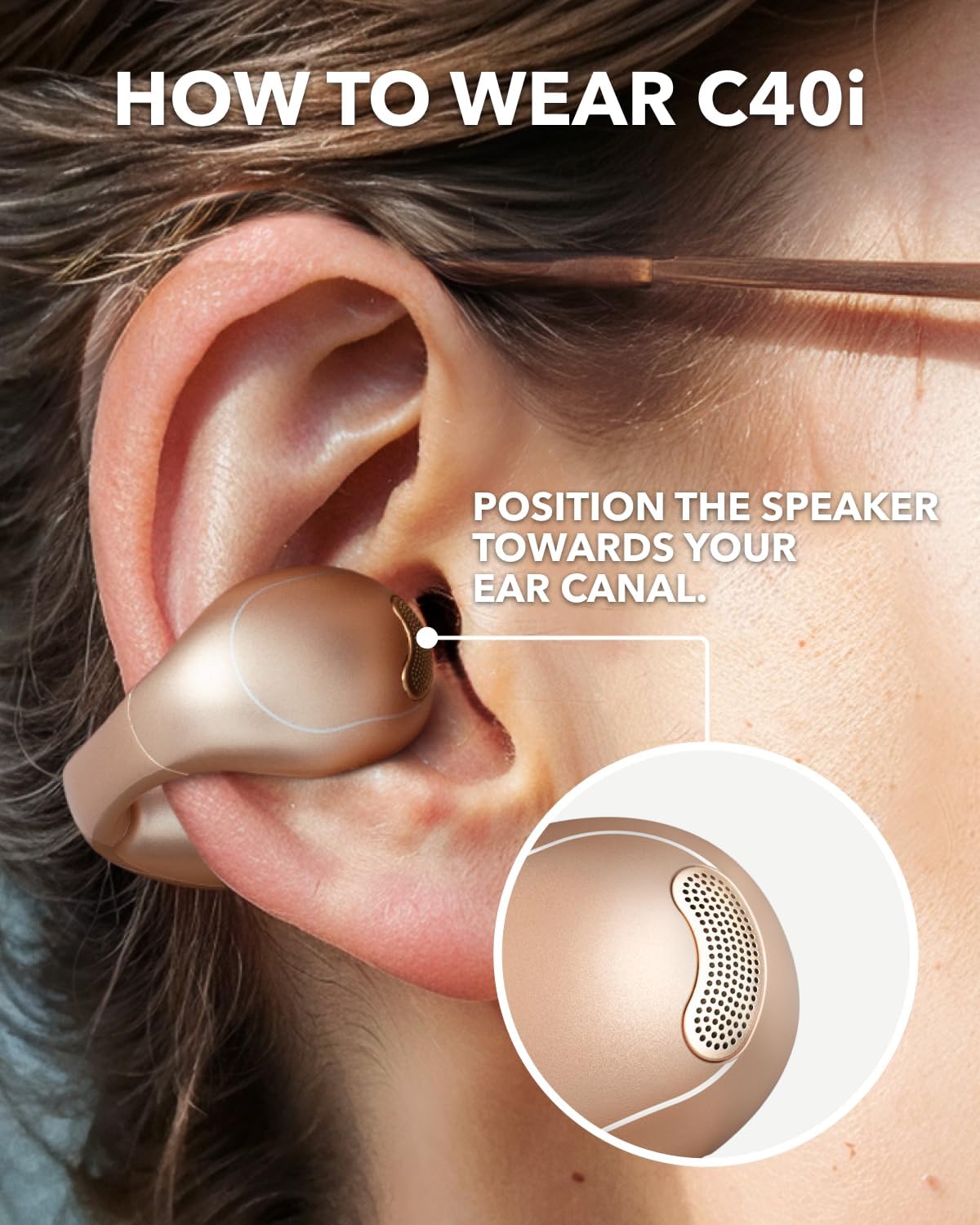 Soundcore C40i - Open-Ear Earbuds Soundcore C40i - Open-Ear Earbuds