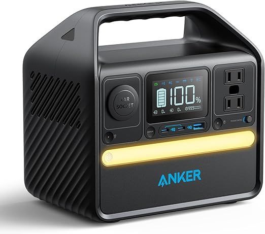 Anker 522 Portable Power Station Black