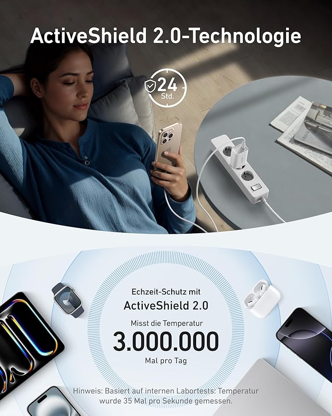 Anker Nano Charger 100W ( With Cable C-C ) Anker Nano Charger 100W ( With Cable C-C )