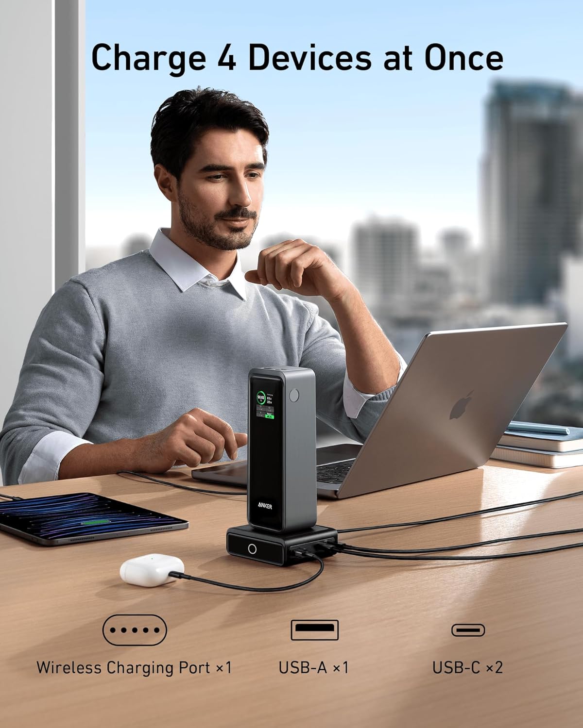Anker Charging Base, 100W Fast Anker Charging Base, 100W Fast