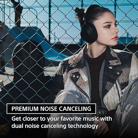 Sony ULT Power Sound Wireless Noise Canceling Headphones Black Sony ULT Power Sound Wireless Noise Canceling Headphones Black