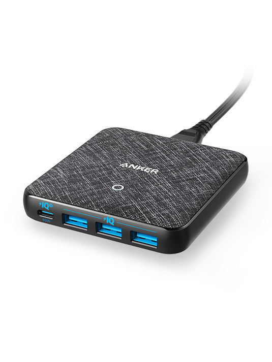 Anker PowerPort Atom III Slim(Four Ports) Black