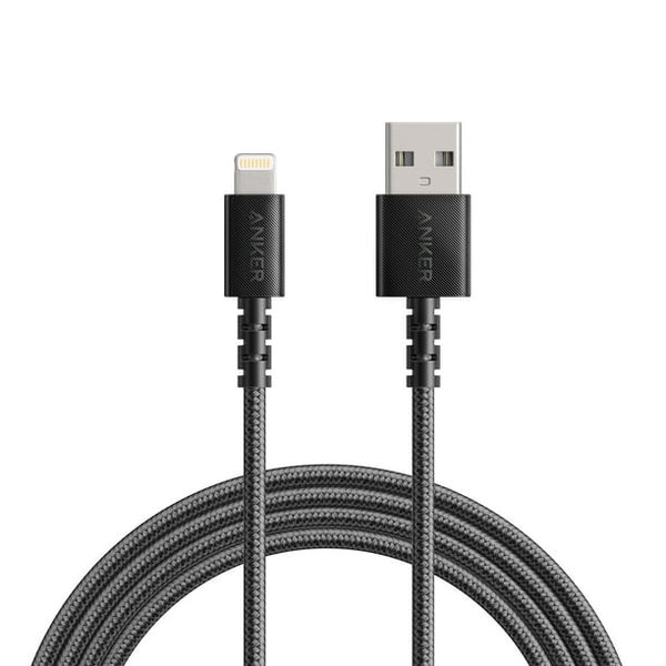 Anker PowerLine Select+ USB Cable with Lightning connector 6ft Black