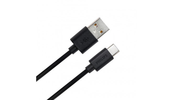 USB A to USB C Cable Philips Fast charging 1,2 m USB A to USB C Cable Philips Fast charging 1,2 m