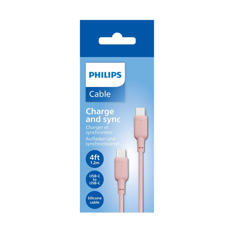 Philips USB-C to USBC Cable 60W, 1.2m Philips USB-C to USBC Cable 60W, 1.2m
