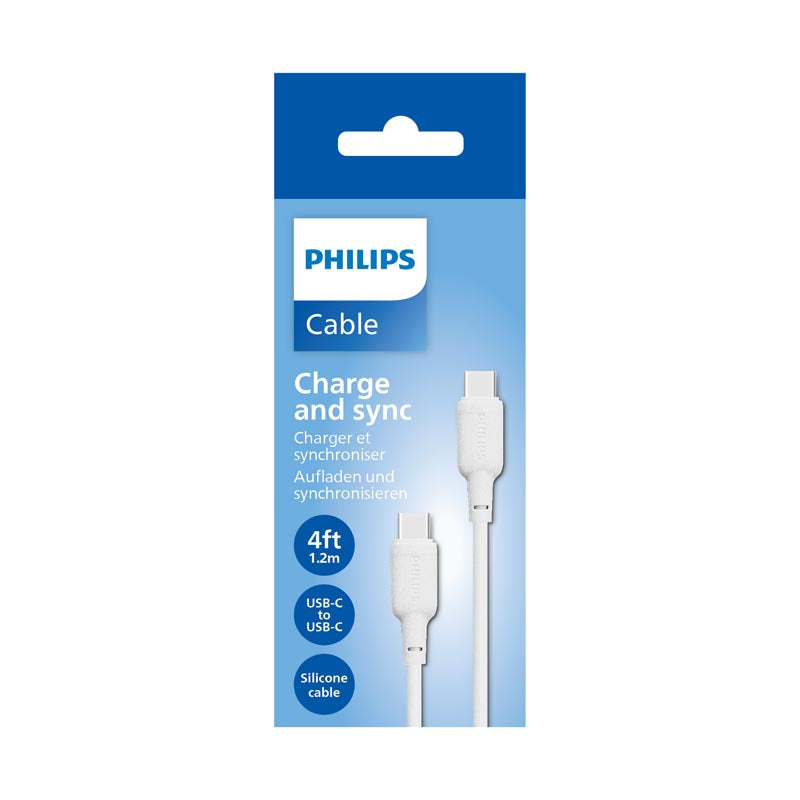 Philips USB-C to USBC Cable 60W, 1.2m Philips USB-C to USBC Cable 60W, 1.2m