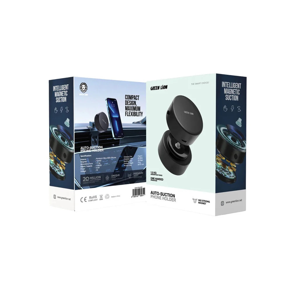 Green Lion Auto-Suction Phone Holder Green Lion Auto-Suction Phone Holder