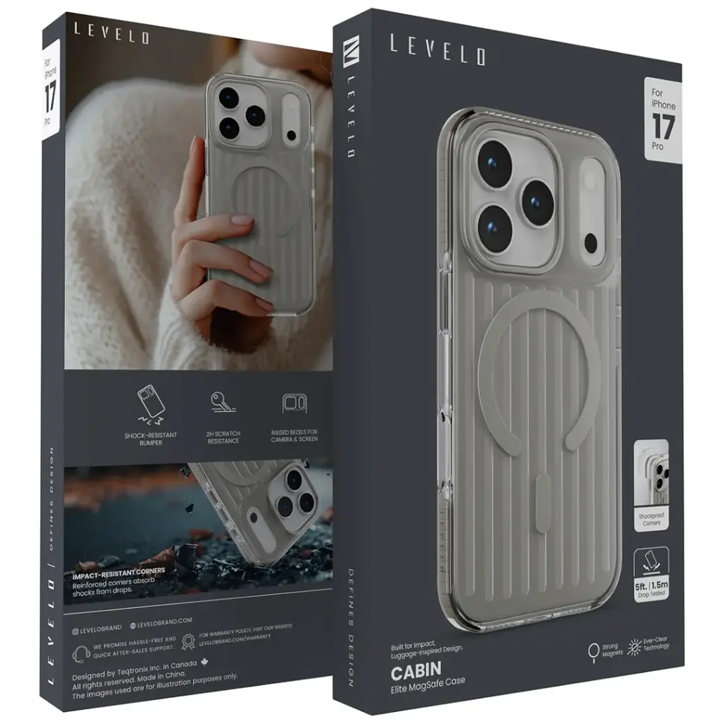 Levelo Cabin Magsafe Case for iPhone 17 Pro/Pro Max Levelo Cabin Magsafe Case for iPhone 17 Pro/Pro Max