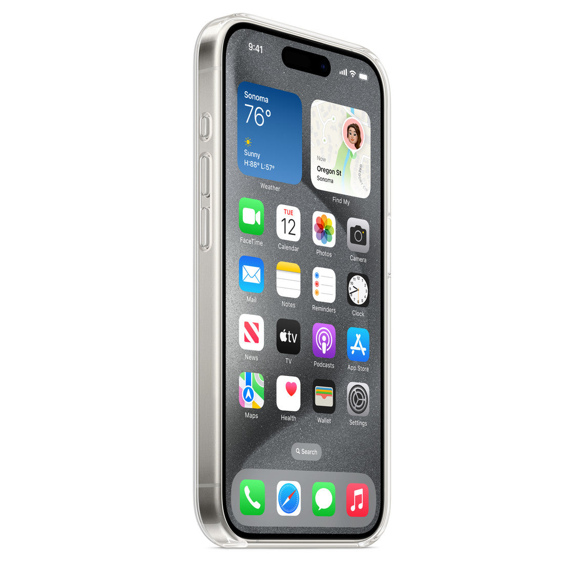 iPhone 15 Pro Clear Case with MagSafe iPhone 15 Pro Clear Case with MagSafe