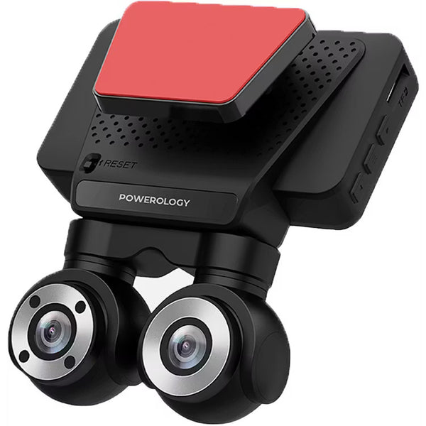 Powerology Dual Lens Dash Camera