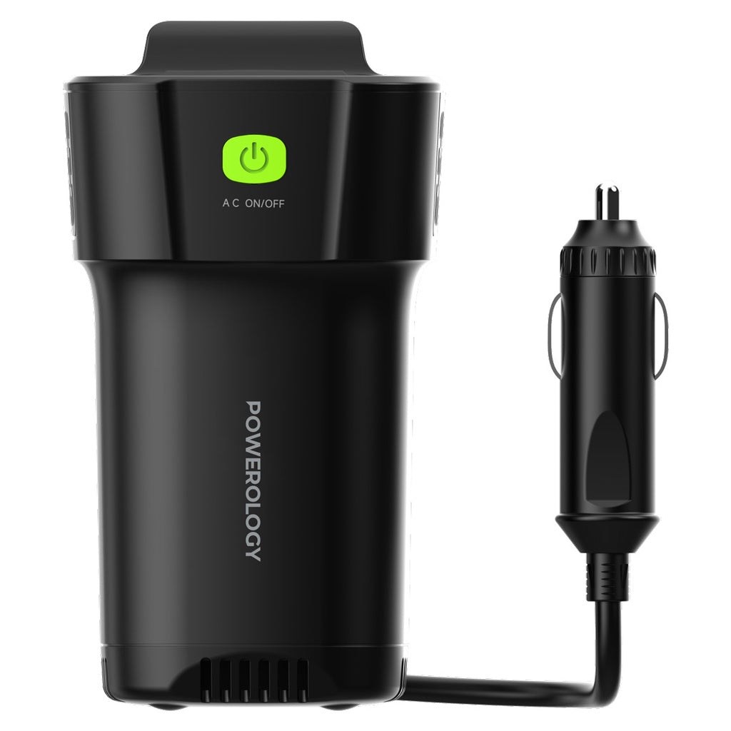 Powerology 150W USB A 2 type-C Car 12V10A Powerology 150W USB A 2 type-C Car 12V10A