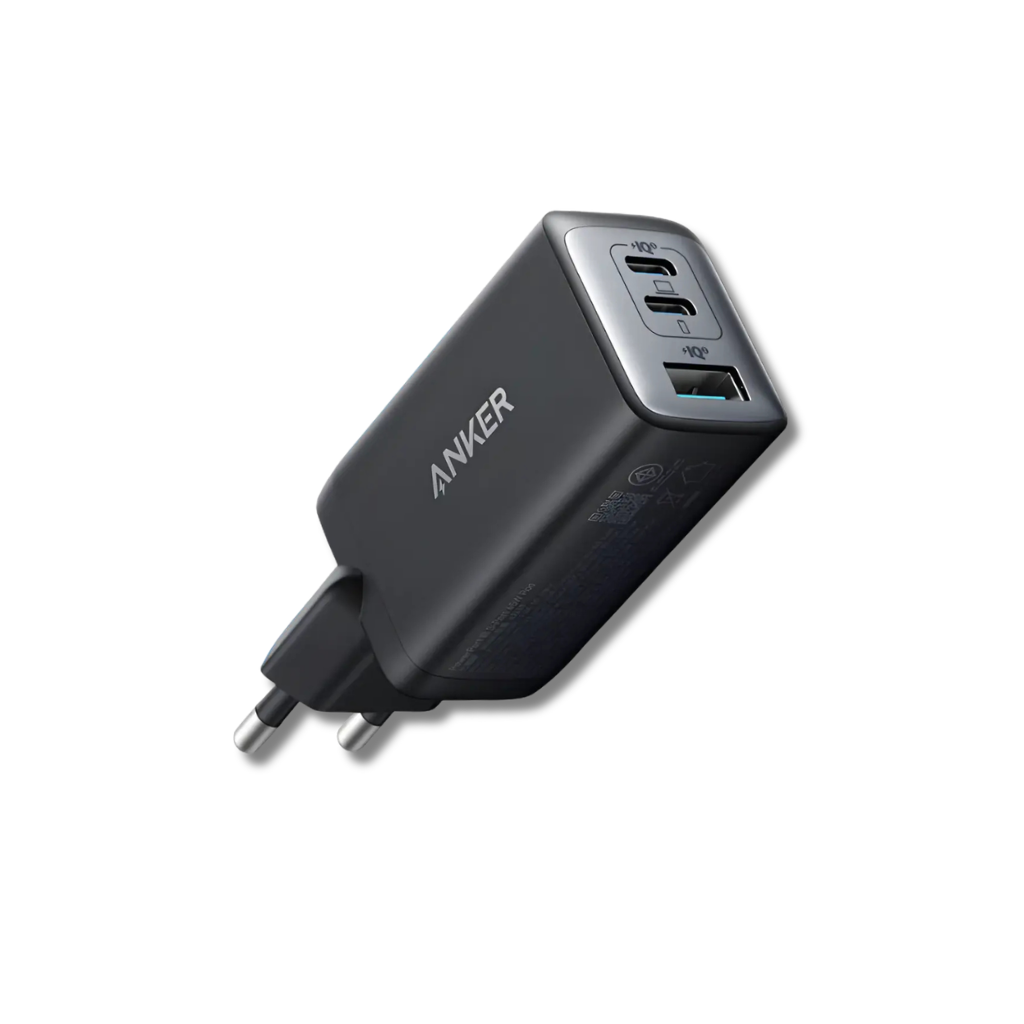 Anker Charger 65W 3-Port Fast Charge