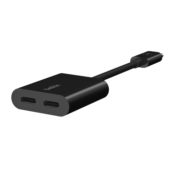 Belkin USB-C Audio + USB-C Charge Adapter, fast charging up to 60W
