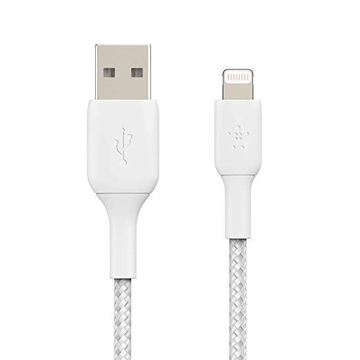 Belkin Lightning to USB-A Cable, , White