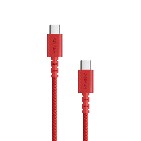 Anker PowerLine Select+ USB-C to USB-C 2.0 cable 3ft- Red